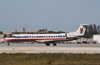 N664MS @ KMIA - EMB-145LR