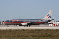 N908AN @ KMIA - Boeing 737-800 - by Mark Pasqualino