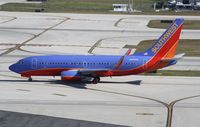 N406WN @ KFLL - Boeing 737-700 - by Mark Pasqualino