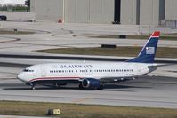 N439US @ KFLL - Boeing 737-400 - by Mark Pasqualino