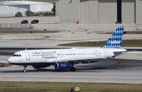 N651JB @ KFLL - Airbus A320