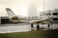 LN-KCG @ EGKA - Old scanned print taken at Shoreham many years ago - by Andy Parsons
