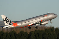 VH-VQR @ NZCH - away to AKL as JQ252 - by Bill Mallinson