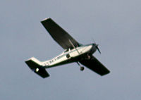 N96792 @ EEN - Climbing after takeoff from Keene. - by Ron Yantiss