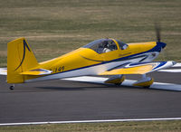 OO-149 @ EBSP - Van's RV-7 in line for take off on rwy 05.