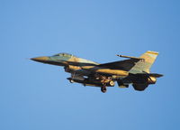 84-1244 @ KLSV - Taken at Nellis Air Force Base, Nevada. CN 5C-81; F-16C (Block 25) - by Eleu Tabares