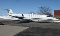 N740TF @ KAXN - Learjet 45 parked on the ramp. - by Kreg Anderson