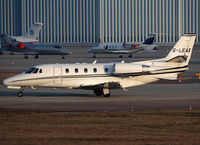 G-LEAX @ LSGG - Lining up rwy 05 fro departure... - by Shunn311