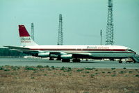 G-APFD @ LMML - B707  G-APFD of British Airtours after a night stop over in Malta. - by raymond