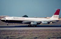 G-APFG @ LMML - B707 G-APFG of British Airtours on short finals. - by raymond