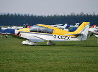 G-CCZX @ EGLM - Robin DR400/180 Regent at White Waltham. Ex F-GLKY - by moxy