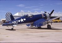 N97GM @ NKX - FG-1D BuNo 67089 taken at NAS Miramar 16 Aug 1991 - by Hicksville Kid