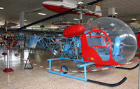 HE7-13 @ LECU - One of several such ex-Spanish Air Force Agusta AB-47Gs on display at the Museo del Aire - by Daniel L. Berek
