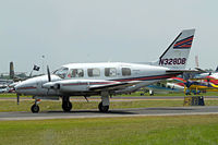 N328DB @ KLAL - Piper PA-31-325 Navajo C/R [31-7712026] Lakeland-Linder~N 15/04/2010. - by Ray Barber