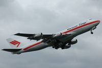 PH-MCN @ EHAM - Martinair 747-200 freighter take-off. - by Henk van Capelle