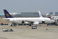 N490TA @ DFW - TACA Airlines at the gate - DFW Airport