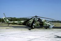 138 @ LBPG - The Mi-24D wfu shortly after the Co-operative Key exercise. - by Joop de Groot