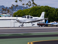 N246TJ @ KSMO - N246TJ arriving on RWY 21 - by Torsten Hoff