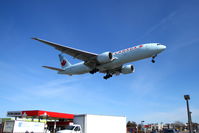 C-FIUF @ YYZ - Air Canada 777-233LR on final approach over Airport Road to RWY23. - by max650