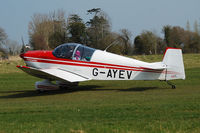 G-AYEV @ EIBR - Attending the Birr Fly-in 27-03-2011 - by Noel Kearney