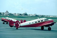 CF-QPD @ LMML - Beech18s CF-QPD and C-FCWP of Capital Air Surveys taxying out for departure. - by raymond