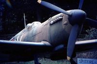 PL965 @ 000 - Supermarine Spitfire XI.Dubious Dutch markings 3W.Oorlogs en Verzetsmuseum Overloon.Netherlands.Late 1960's.Back in flying condition. - by Robert Roggeman