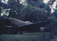 PL965 @ 0000 - Supermarine Spitfire XI.Dubious Dutch markings 3W.Oorlogs en Verzetsmuseum Overloon.Netherlands.Late 1960's.Back in flying condition. - by Robert Roggeman