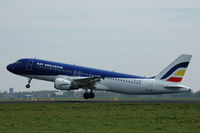 ER-AXW @ EHAM - Landing of an A320 of Air Moldova at Schiphol airport. - by Henk van Capelle