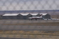 N650BD @ BIL - Cessna 414 @ BIL