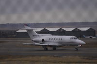 N944TB @ BIL - Beech Hawker 800 @ BIL - by Daniel Ihde