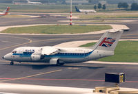 G-UKRH @ EHAM - Air UK - by Henk Geerlings