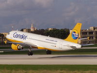 D-AICC @ LMML - A320 D-AICC Condor - by raymond