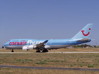 F-HKIS @ LMML - B747 F-HKIS Corsair - by raymond