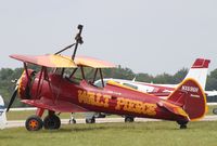 N696H @ KLAL - Stearman - by Mark Pasqualino