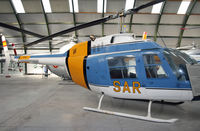 HD12-3 @ LECU - Neat whirlybird on display at the Museo del Aire; also associated with HR12-3. - by Daniel L. Berek