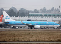 PH-BXB @ LSGG - Taxiing holding point rwy 05 for departure... - by Shunn311