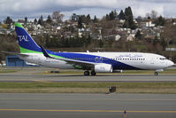 7T-VCA @ KBFI - First 737-800 for Tassili Airlines - by Joe G. Walker