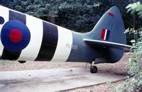 PL965 @ 0000 - Supermarine Spitfire XI.Oorlogs en Verzetsmuseum Overloon.Netherlands.1975 restored in original PR colors at RAF Bruggen.Back in flying condition as G-MKXI. - by Robert Roggeman