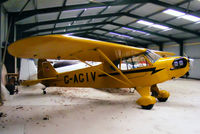 G-AGIV @ EGHA - J3 Cub Group - by Chris Hall
