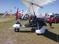 N490F - Motorized Hang Glider - by Wayne Anderson