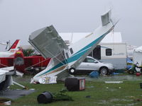 N801PP @ KLAL - Shortly after the tornado came rolling through...
A real sad sight.