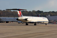 N934DL @ ORF - Delta 1255  from Hartsfield-Jackson Atlanta Int'l (KATL) waiting for the ground crew to ready the gate area.