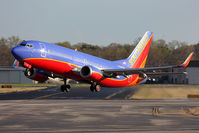 N368SW @ ORF - Southwest 1819 departing RWY 5 en route to Jacksonville Int'l (KJAX).