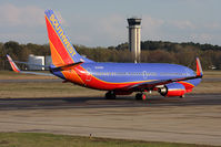 N745SW @ ORF - Southwest Airlines N745SW (FLT SWA3027) taxiing to RWY 5 for departure to Las Vegas McCarran Int'l (KLAS).