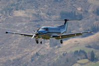 OE-EMA @ LOWZ - PC12 short final 08 LOWZ - by Gianluca Raberger