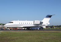 N814PS @ KLAL - CL-600-2B16 - by Mark Pasqualino
