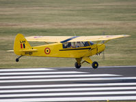 OO-SPQ @ EBSP - About to touchdown on rwy 05.