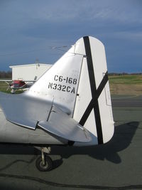 N332CA @ KOMH - Spanish Air Force marking with St Andrew's Cross.  Orange County Airport, VA