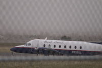 N253GL @ BIL - Great Lakes Beech 1900 @ BIL - by Daniel Ihde