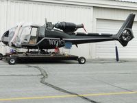 N101CL @ CNO - On a cart and appears to be having some major work being performed - by Helicopterfriend